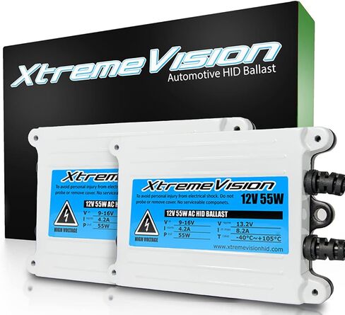 كوابح XtremeVision DC 35W HID Xenon Premium رفيعة (زوج - قطعتان) in Kuwait