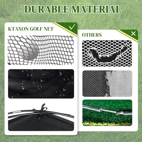 شبكة جولف Ktaxon، مجموعة تدريب شبكة تدريب الجولف مقاس 10×7 أقدام in Kuwait