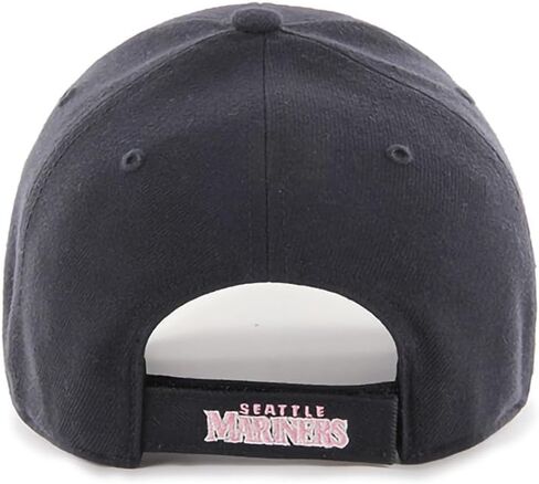 '47 MLB Navy Pink MVP Adjustable Hat, Women's One Size Fits All in Saudi Arabia
