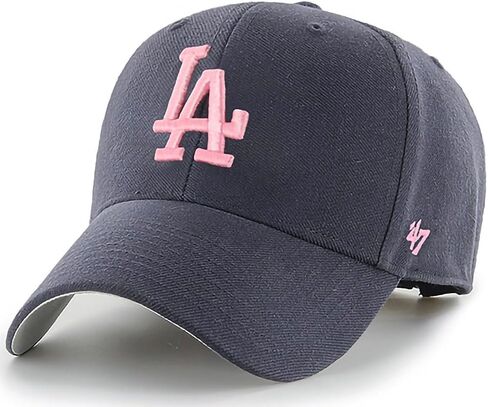'47 MLB Navy Pink MVP Adjustable Hat, Women's One Size Fits All in Saudi Arabia