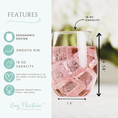 18oz Stemless Wine Glass for Radiology Techs, Rad Tech Rib Cage Design, Perfect Gift for Graduation, Appreciation, and Celebrations, Ideal for Radiologists, Students, and Professionals 0053 in Saudi Arabia