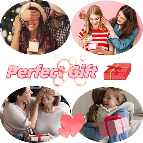 𝐆𝐢𝐟𝐭 𝐟𝐨𝐫 𝐃𝐚𝐮𝐠𝐡𝐭𝐞𝐫 Infinity Heart Moonstone Bracelet with Pink Zebra Jasper Handmade Birthday Gifts from Mom Dad Grandma in Gift Box Daughter Bracelets in Saudi Arabia