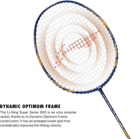 Li-Ning Super Series 900 Strung Badminton Racket with Free Full Cover in Saudi Arabia