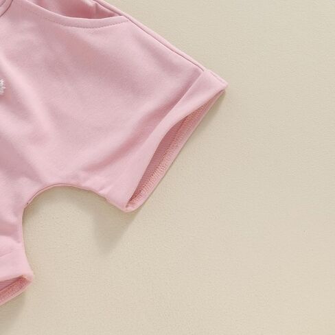 Hnyenmcko Toddler Baby Girl Boy Summer Outfits Short Sleeve Letter Print T Shirt Shorts Sets 2Pcs Cute Baby Clothes in Kuwait