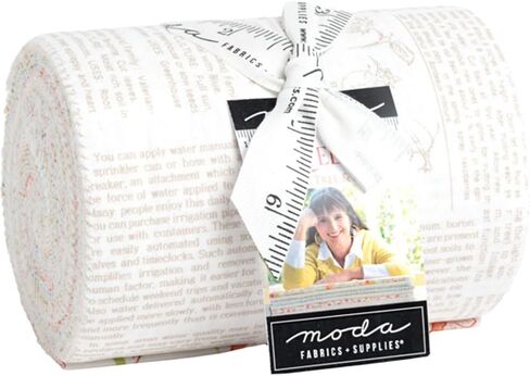 Fig Tree and Co Linen Cupboard Dessert Roll 20 5-inch Strips Moda Fabrics 20480DR in Saudi Arabia