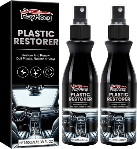 Plastic Restorer for Cars, Ceramic Plastic Coating Trim Restore, Plastic Refreshing Coating, Hydrophobic Trim Coating in Saudi Arabia