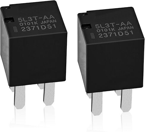 Relay 5L3T-AA 2Pcs (Pack of 1) - 4 Pins12VDC 20A Automotive Oil Pump Starting Relay in Saudi Arabia