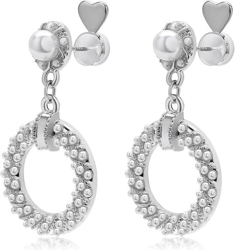 Rubber Earring Backs for Droopy Ears,Silicone Earring Lifter for Heavy Earrings and Studs, Secure Earing Backs Replacement(gold) in Saudi Arabia