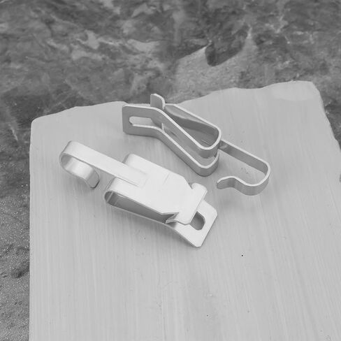 90Pcs De Icing Roof Clips Spacers Kit Heat Cable Clips for Hanging Outdoor Lights, 44x13x12.6mm, 47x10mm in Saudi Arabia