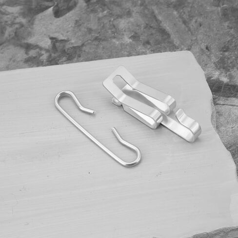 90Pcs De Icing Roof Clips Spacers Kit Heat Cable Clips for Hanging Outdoor Lights, 44x13x12.6mm, 47x10mm in Saudi Arabia
