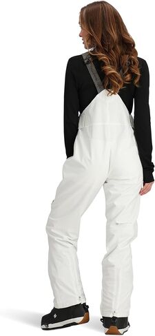 Obermeyer Womens Bliss Ski Bib Pants, Insulated and Waterproof for Skiing and Snowboarding, Black, Size 8 in Kuwait