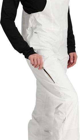 Obermeyer Womens Bliss Ski Bib Pants, Insulated and Waterproof for Skiing and Snowboarding, Black, Size 8 in Kuwait