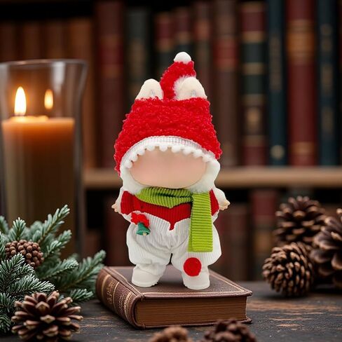 ملابس ملابس Doll Outfit التي تم تعيينها لدمى 17 سم ، أزياء مميزة Halloween Back Bat Bress Jumpsuit لملحقات الدمى (لا دمية) (فستان أسود) in Kuwait