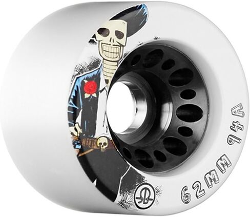 Rollerbones Day of The Dead 92A Speed/Derby Wheels with a Nylon Core (Set of 4) in Kuwait