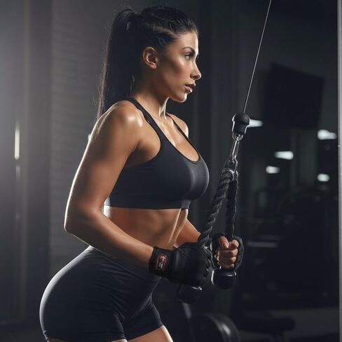 Premium Leather Weightlifting Gloves for Men & Women | Gym Workout, Training & Fitness Gloves | Non-Slip, Breathable & Durable in Saudi Arabia