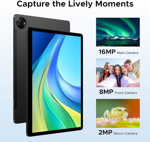 DOOGEE Tab E3 Max 14 Inch Tablet,Android 15 Tablet 13500mAh Large Battery,MTK G100 Octa-Core Gaming Tablets with Gemini AI,32GB+256GB (2TB TF),2160x1440 Display,4G LTE,16MP,5G WiFi/GPS/GMS/4 Speakers in Kuwait