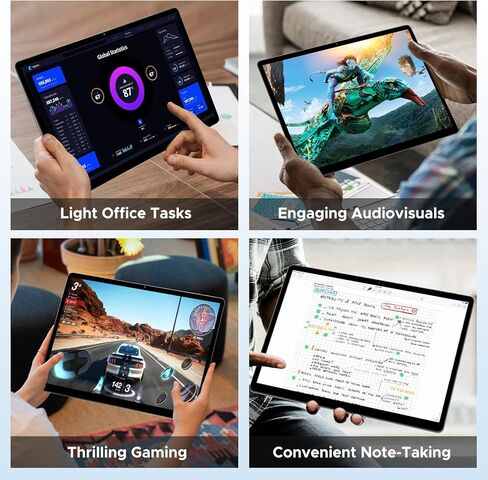 DOOGEE Tab E3 Max 14 Inch Tablet,Android 15 Tablet 13500mAh Large Battery,MTK G100 Octa-Core Gaming Tablets with Gemini AI,32GB+256GB (2TB TF),2160x1440 Display,4G LTE,16MP,5G WiFi/GPS/GMS/4 Speakers in Kuwait