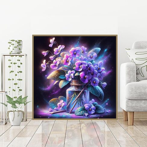 Lophomie Wolf Diamond Art Kits for Adults Phoenix Diamond Art Wolf Diamond Painting, 5D DIY Full Drill Round Diamond Dots Gem Art Crafts Paintings for Home Wall Decor 14x14 Inch in Saudi Arabia