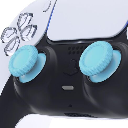 Replacement Thumbsticks Fit for PS5 Controller, Custom Analog Stick Joystick Compatible with PS4 Controller Universal - Heaven Blue in Saudi Arabia