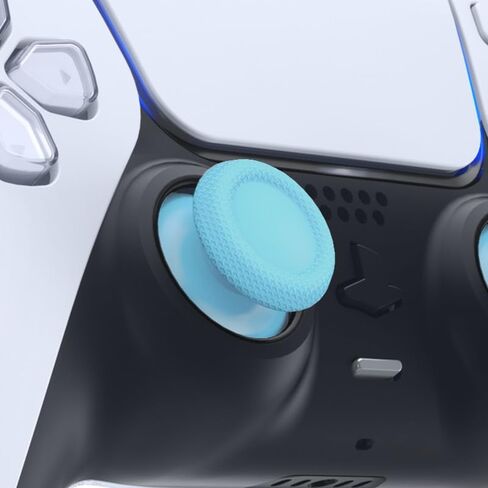 Replacement Thumbsticks Fit for PS5 Controller, Custom Analog Stick Joystick Compatible with PS4 Controller Universal - Heaven Blue in Saudi Arabia