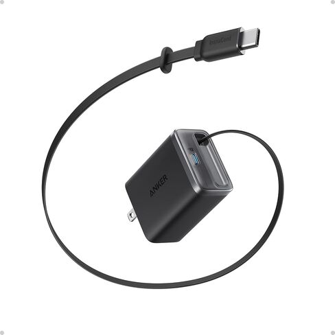 Anker Nano Retractable USB C Charger Block, Compact 35W Phone Charger in Kuwait