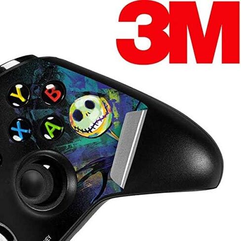 Skinit Decal Gaming Skin Compatible with Xbox One S Controller - Officially Licensed Disney The Nightmare Before Christmas Jack Skellington Art Design in Saudi Arabia
