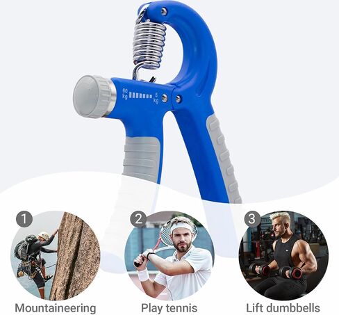 5 Pcs grip-strengtheners suit - Strength Trainer for Forearm & Finger Workouts, Fitness Muscle Building in Saudi Arabia
