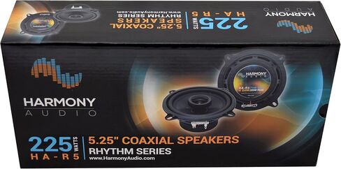 Harmony Audio HA-R5 Car Stereo Rhythm Series 5.25" Replacement 225W Speakers & Grills in Saudi Arabia