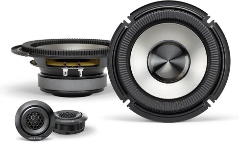 مجموعة مكبرات الصوت Alpine BRV-S65C مقاس 6.5 بوصات BassRev™‎ in Kuwait