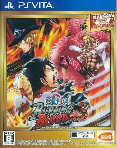 [PS VITA] ONE PIECE BURNING BLOOD - Anison Sound Edition - Japanese ver. in Saudi Arabia
