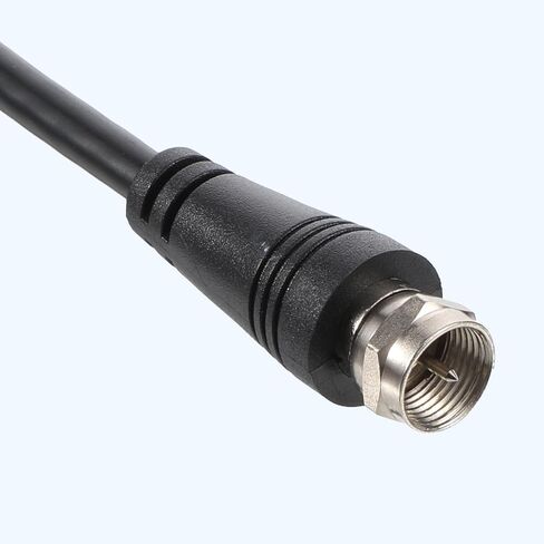 مقسم محوري، مقسم كابل Rg6 من النوع F، 3 طرق للإنترنت والتلفزيون، مجمع مقسمات 75 أوم F ذكر إلى F كابل ذكر مزدوج 30 سم (12 بوصة) من النوع Y (مع محول أنثى من النوع F 3 قطع) in Saudi Arabia