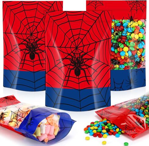 Fuutreo 50 Pcs Happy Birthday Bags Plastic Birthday Sealed Pouches Resealable Colorful Balloons Bags Party Favor Pouches for Home Candy Small Gift Party Wrapping Supplies Decoration in Saudi Arabia