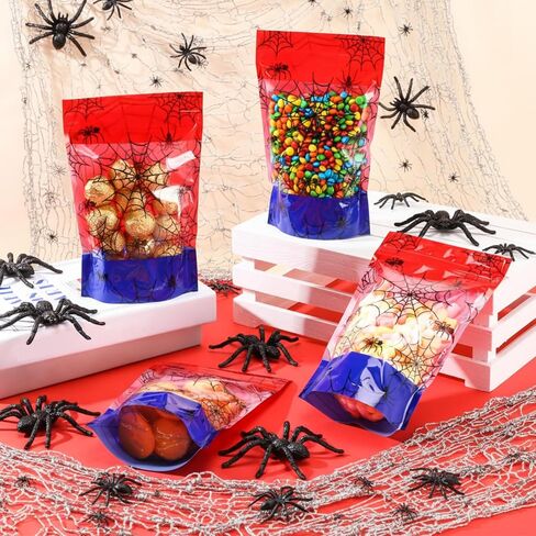 Fuutreo 50 Pcs Happy Birthday Bags Plastic Birthday Sealed Pouches Resealable Colorful Balloons Bags Party Favor Pouches for Home Candy Small Gift Party Wrapping Supplies Decoration in Saudi Arabia