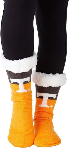 FOCO Texas Longhorns NCAA Womens Fan Footy 3 Pack Slipper Socks in Saudi Arabia