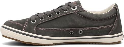 Taos Moc Star 2 Women's Sneaker - Fresh Canvas Design with Removable Footbed, Arch Support and Durable Lightweight Outsole for All Day Walking and Everyday Style Graphite Distressed 8 M US in Kuwait