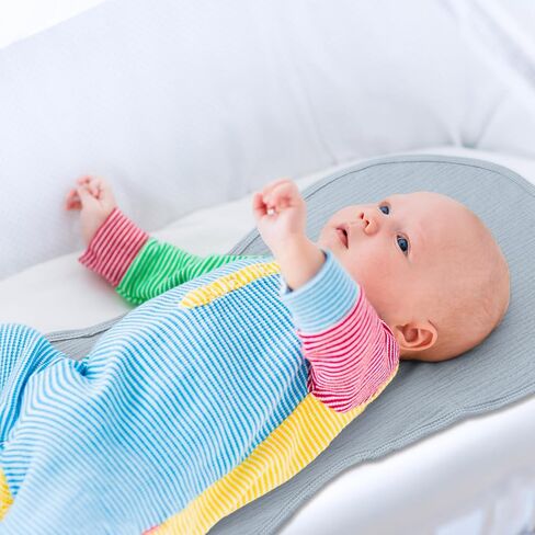 3 Pcs Changing Pad Liners Fits in Peanut Shape Changing Pad Waterproof Diaper Mats Organic Cotton Peanut Mats are Warm on a Baby's Back, Washable Reusable (Cowboy) in Saudi Arabia