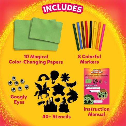 مجموعة ARTARMATICS SUN PAPER ART - طقم حرفة جذرية للأطفال مع ورق زخرفي ، والاستنسل والعلامات ، وإنشاء مع أشعة الشمس ، وخالية من الفوضى ، والمرح الداخلي ، والهدايا للأعمار 4 ، 5 ، 6 ، 7 ، 8 ، 9 ، 10 ، 11 ، 12 in Saudi Arabia