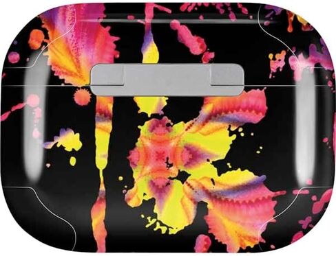 Skinit Decal Audio Skin Compatible with AirPods Pro 2nd Gen - Violet Harmony (Hummingbird) Design in Saudi Arabia