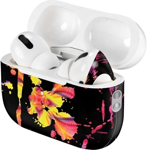 Skinit Decal Audio Skin Compatible with AirPods Pro 2nd Gen - Violet Harmony (Hummingbird) Design in Saudi Arabia