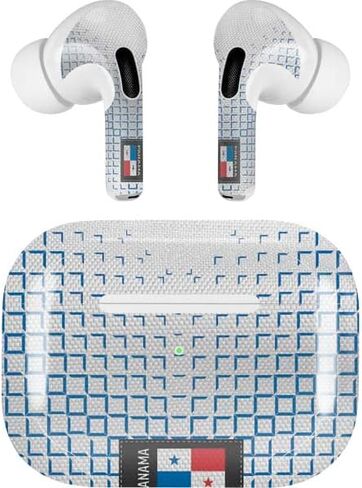 غلاف صوتي من Skinit متوافق مع AirPods Pro الجيل الثاني - تصميم علم كرة القدم بنما in Saudi Arabia