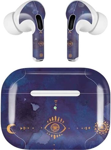 غلاف صوتي من Skinit متوافق مع Apple AirPods Pro (الجيل الثاني، 2022) - تصميم Coded Dreams مصمم في الأصل من Skinit in Saudi Arabia
