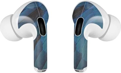 Skinit Decal Audio Skin Compatible with Apple AirPods Pro (2rd Gen, 2022) - Skinit Originally Designed Macaw Design in Saudi Arabia
