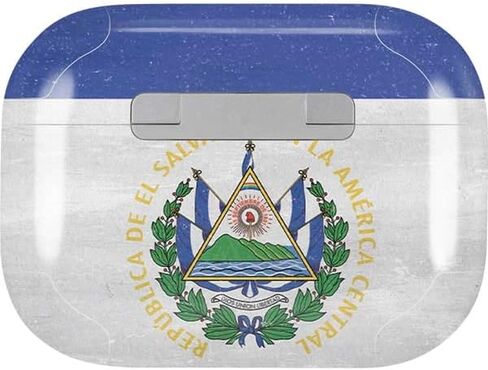 Skinit Decal Audio Skin Compatible with AirPods Pro 2nd Gen - El Salvador Flag Design in Saudi Arabia
