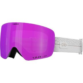 Giro Contour RS Ski Goggles - Snowboard Goggles for Men & Women - White Craze Strap with Vivid Pink/Vivid Infrared Lenses in Kuwait