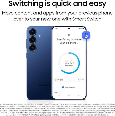 Samsung Galaxy S25+ Cell Phone, 512GB AI Smartphone, Unlocked Android, AI Camera, Fast Processor, ProScaler Display, Long Battery Life, 2025, Mint (Renewed) in Saudi Arabia