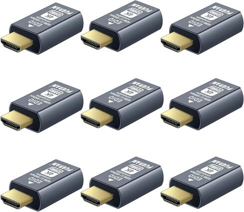 4K 120Hz HDMI 2.1 Dummy Plug – High-Resolution Virtual Display Emulator for PC, VR Headsets & Cryptocurrency Mining EDID Headless Ghost Display Adapter (2.1-4K/120Hz-HDR/12bits-1P-hui) in Saudi Arabia