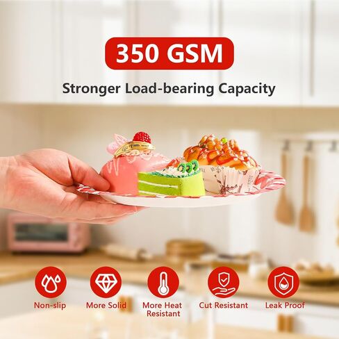 Grencian 168pcs زخارف الحفل الأسود والأحمر النقطة الحمراء على اللوحات السوداء Napkins Cups Forks Knives ملاعق أدوات مائدة الورق القابلة للتخلص من التخرج ، وتوازم حفلات حفلات الزفاف ، 24 in Saudi Arabia