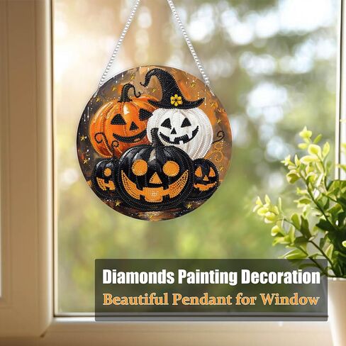 eiflow DIY Art Art Painting Cross Prendant Kit ، 6.7x7.5inch Butterfly Diamonds Paint in Saudi Arabia