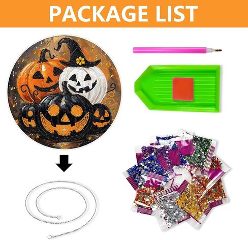eiflow DIY Art Art Painting Cross Prendant Kit ، 6.7x7.5inch Butterfly Diamonds Paint in Saudi Arabia