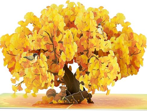 Happy Thanksgiving Pop Up Card, Pumpkin, Flowers, Thanks Giving, 3D Popup Greeting Cards, Gifts for Mom, Grandma, Girl, Women, Table Decorations, 5x7 - Includes Envelope And Message Note in Saudi Arabia